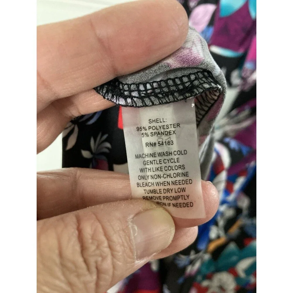 Calvin Klein faux wrap
